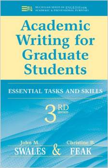 academic writing for graduate students book